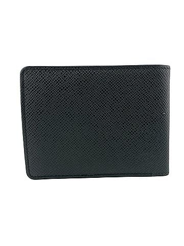 Louis Vuitton LOUIS VUITTON M30531 Portefeuille Multiple Taiga Bifold Wallet in Black for Men (view 2)