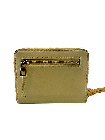 Loewe LOEWE Knot Compact Zip Wallet, Bi-fold Yellow (view 2)