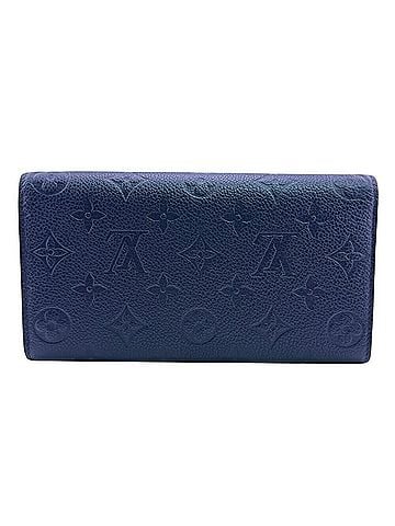 Louis Vuitton LOUIS VUITTON M62125 Portefeuille Sarah Flap Bifold Empreinte Long Wallet Navy Women's (view 2)