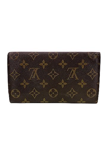 Louis Vuitton LOUIS VUITTON Louis Vuitton M61215 Portefeuille Tresor International Monogram Tri-fold Wallet Brown (view 2)