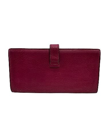Hermès HERMES Bearn Soufflé Bi-fold Wallet with H-shaped Hardware, Pink (view 2)