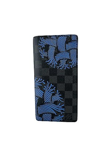 Louis Vuitton LOUIS VUITTON N41677 Portefeuille Plaza Damier Long Wallet, Black (view 1)