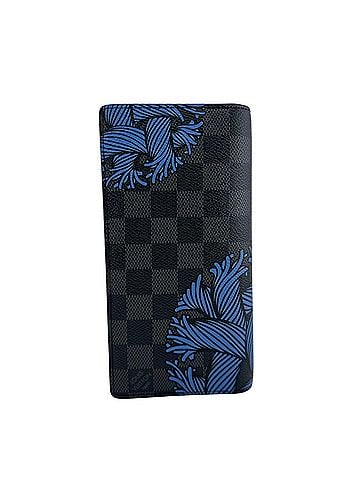 Louis Vuitton LOUIS VUITTON N41677 Portefeuille Plaza Damier Long Wallet, Black (view 2)