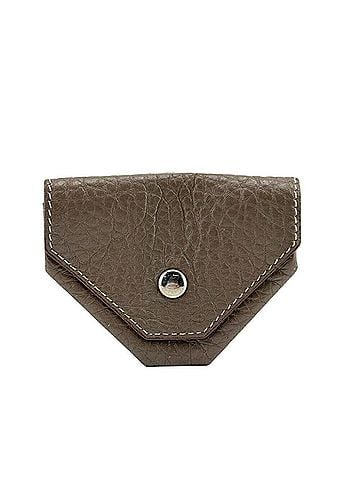 Hermès HERMES Levain Quatre coin purse, grey, unisex (view 1)