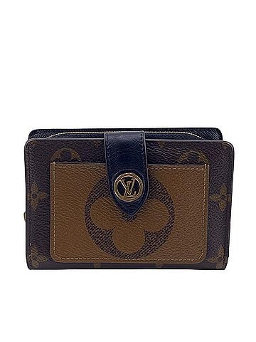 Louis Vuitton LOUIS VUITTON M69432 Portefeuille Juliette Monogram Reverse Bi-fold Wallet, Brown (view 1)
