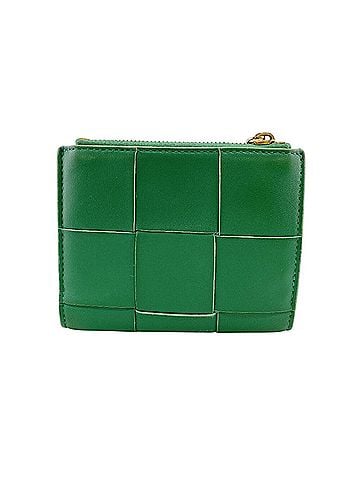 Bottega Veneta BOTTEGA VENETA Cassette Bi-fold Wallet, Green (view 2)