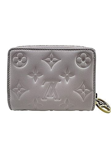 Louis Vuitton LOUIS VUITTON M25705 Portefeuille Lou Compact Wallet Monogram Bifold Purple Women's (view 2)