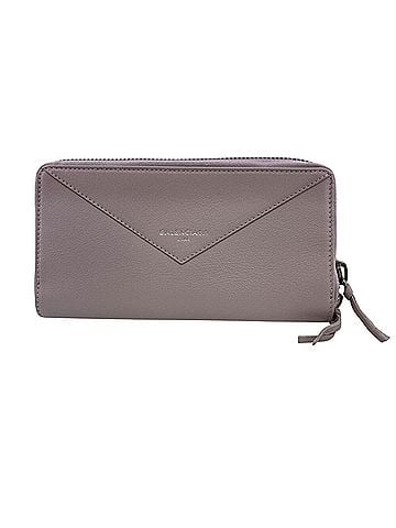 Balenciaga BALENCIAGA Balenciaga Round Zip Paper Long Wallet Pink (view 1)