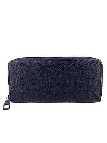 Louis Vuitton LOUIS VUITTON M11721 Zippy Wallet Horizontal Monogram Taurillon Long Black Men's (view 1)