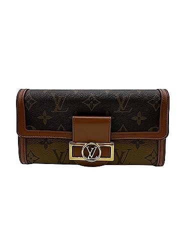 Louis Vuitton LOUIS VUITTON M46645 Portefeuille Sarah Monogram Reverse Long Wallet Brown Women's (view 1)