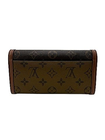 Louis Vuitton LOUIS VUITTON M46645 Portefeuille Sarah Monogram Reverse Long Wallet Brown Women's (view 2)