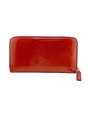 Bvlgari BVLGARI Sotirio Round Embossed Long Wallet, Orange, Unisex (view 2)