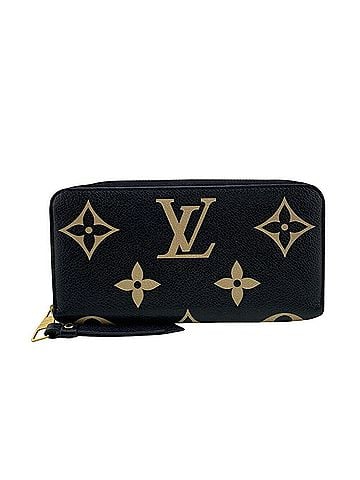 Louis Vuitton LOUIS VUITTON M80481 Zippy Wallet Monogram Empreinte Long Black Women's (view 1)
