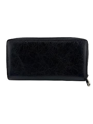 Gucci GUCCI 575988 Round Zip Interlocking G Long Wallet, Card Holder, Coin Purse, Black (view 2)