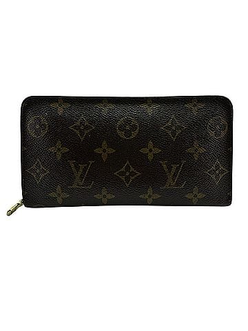 Louis Vuitton LOUIS VUITTON M61727 Porte Monne Zip Round Monogram Long Wallet Brown Unisex (view 1)