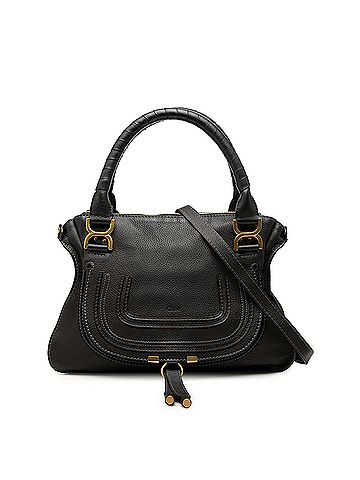 Chloé Medium Grained Leather Marcie Satchel (view 1)