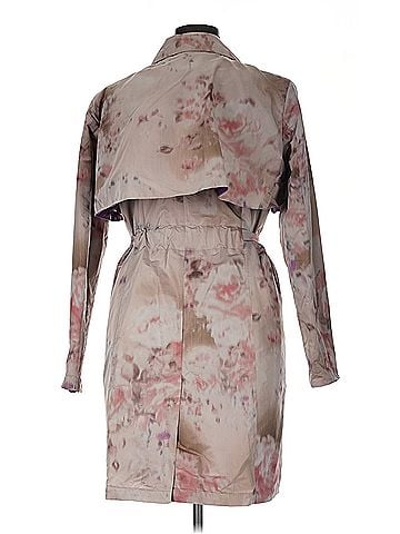 American Glamour by Badgley Mischka American Glamour Floral American Glamour By Badgley Mischka Trenchcoat (view 2)