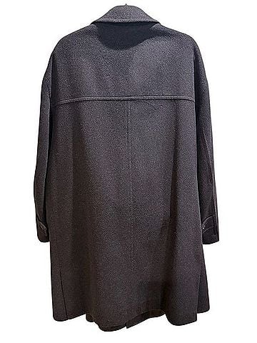 Ralph Lauren Charcoal Wool Pea Coat Coat (view 2)