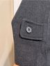 Ralph Lauren Charcoal Wool Pea Coat Coat - photo 8