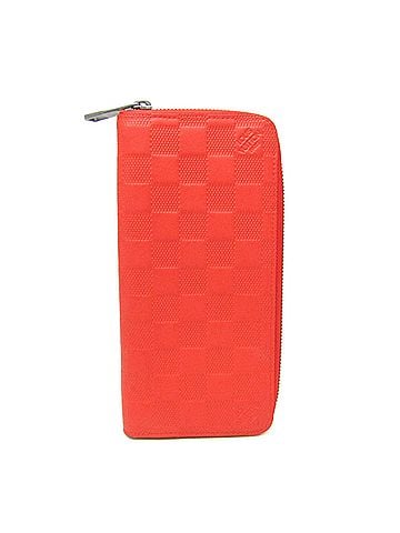 Louis Vuitton Zippy Damier Infini Leather Red Leather Wallets Accessory (view 1)