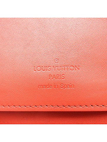 Louis Vuitton Zippy Damier Infini Leather Red Leather Wallets Accessory (view 2)