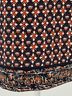 Tory Burch 100% Silk Print Blue Orange Blouse Size 14 - photo 7