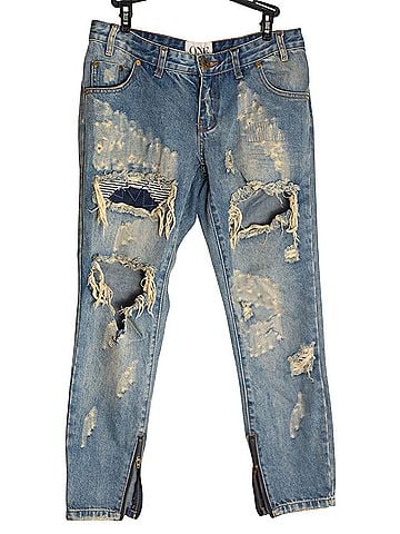 One Teaspoon trashed freebirds Jeans (view 1)