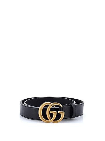 Gucci GG Marmont Belt Leather Wide (view 1)