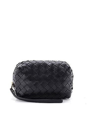 Bottega Veneta Wristlet Cosmetic Pouch Intrecciato Nappa (view 1)