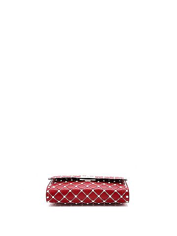 Valentino Garavani Rockstud Spike Wallet on Chain Quilted Leather Small (view 2)