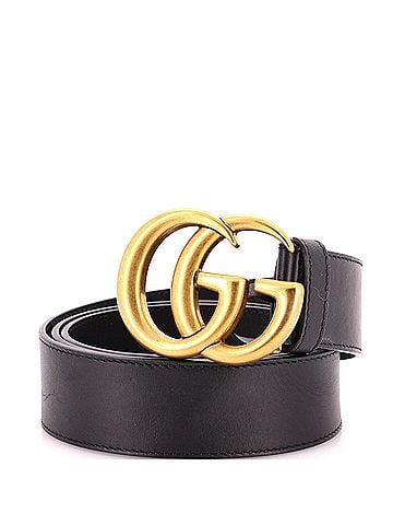 Gucci GG Marmont Belt Leather Wide (view 1)