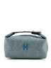 Hermès 100% Wool Green Bride-A-Brac Travel Case Wool PM One size - photo 1