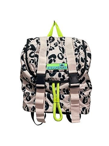 Adidas adidas by STELLAMcCARTNEY Leopard Print Backpack (Pink) for Women (view 1)