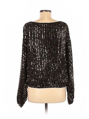 Rachel Zoe Rachel Zoe Long Sleeve Silk Top (view 2)