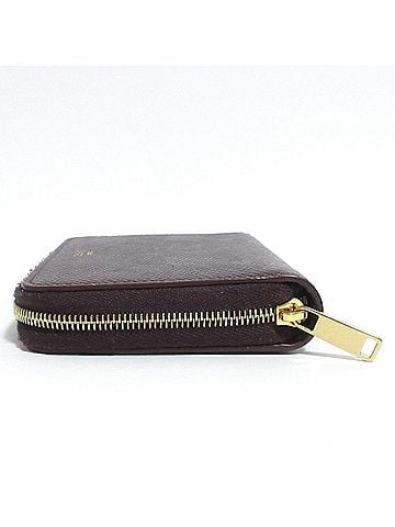 Céline CELINE Celine Round Zipper Compact Wallet, Coin Purse, Bordeaux, Women's (view 2)