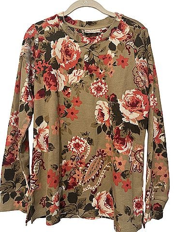 Belle By Kim Gravel Long Sleeve Top (view 1)