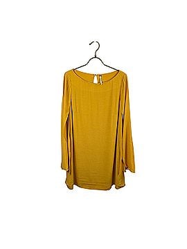 Free People Sun Yellow Some Like It Hot Bell Sleeve Tunic Mini Casual Dress (view 1)