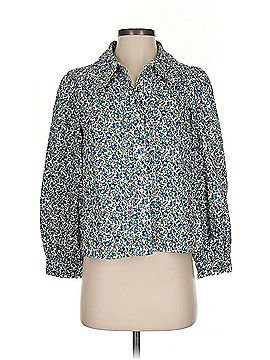 The Great. The Great. 3/4 Sleeve Button Down Shirt (view 1)