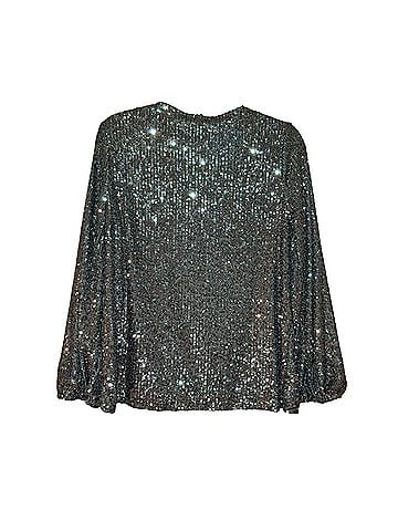 Cable & Gauge Long Sleeve Blouse (view 2)