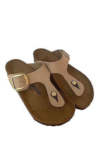 Birkenstock Big Buckle Gizeh Sandals (view 1)