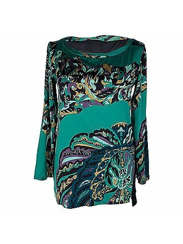 Emilio Pucci Emilio Pucci Paisley-Print Blouse in Multicolor Silk (view 1)