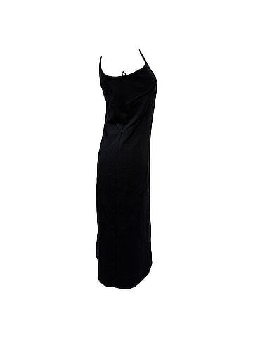 Diane von Furstenberg Diane von Furstenberg One Shoulder Knee Length Dress in Black Polyester (view 2)