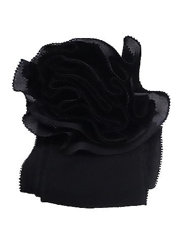 Zimmermann Zimmermann Flower Neck Scarf in Black Viscose (view 1)
