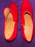 Jessica Simpson Red Ankle Boots Size 8 - photo 4
