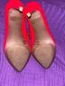Jessica Simpson Red Ankle Boots Size 8 - photo 3