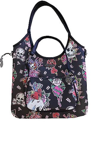 Ed Hardy 2 hand bag set Leather Hobo (view 1)