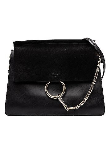 Chloé Medium Calfskin and Suede Faye Crossbody (view 1)