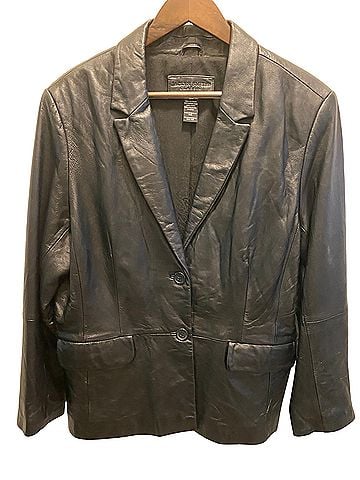 Jaclyn Smith Leather Jacket (view 1)