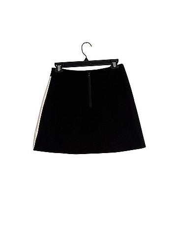 Alice + Olivia Toni Classics Colorblock Pleated Mini Skirt Casual Skirt (view 2)