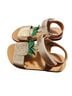 Mini Boden Gold Metallic Pineapple Sandals Sandals - photo 2